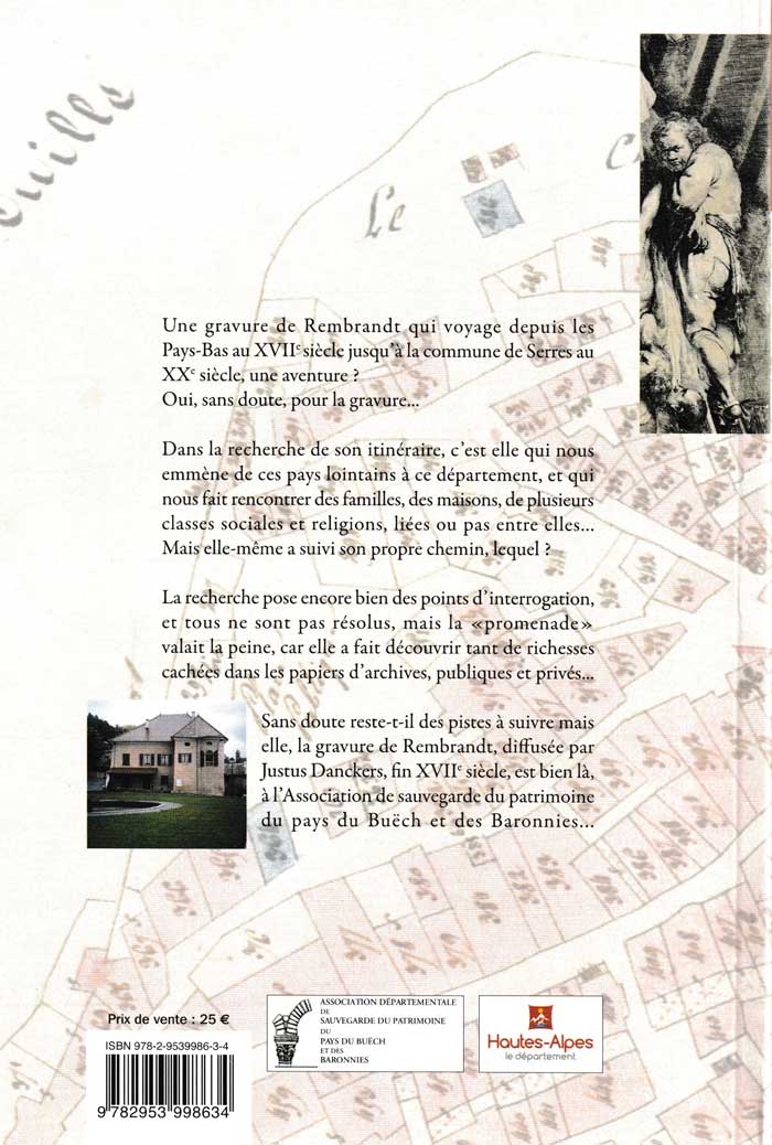 Une gravure de Rembrandt dans les Hautes-Alpes